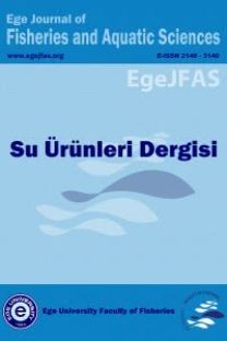 Su Ürünleri Dergisi kapağı