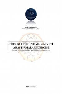 Türk Kültürü ve Medeniyeti Araştırmaları Dergisi kapağı