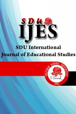 SDU International Journal of Educational Studies kapağı
