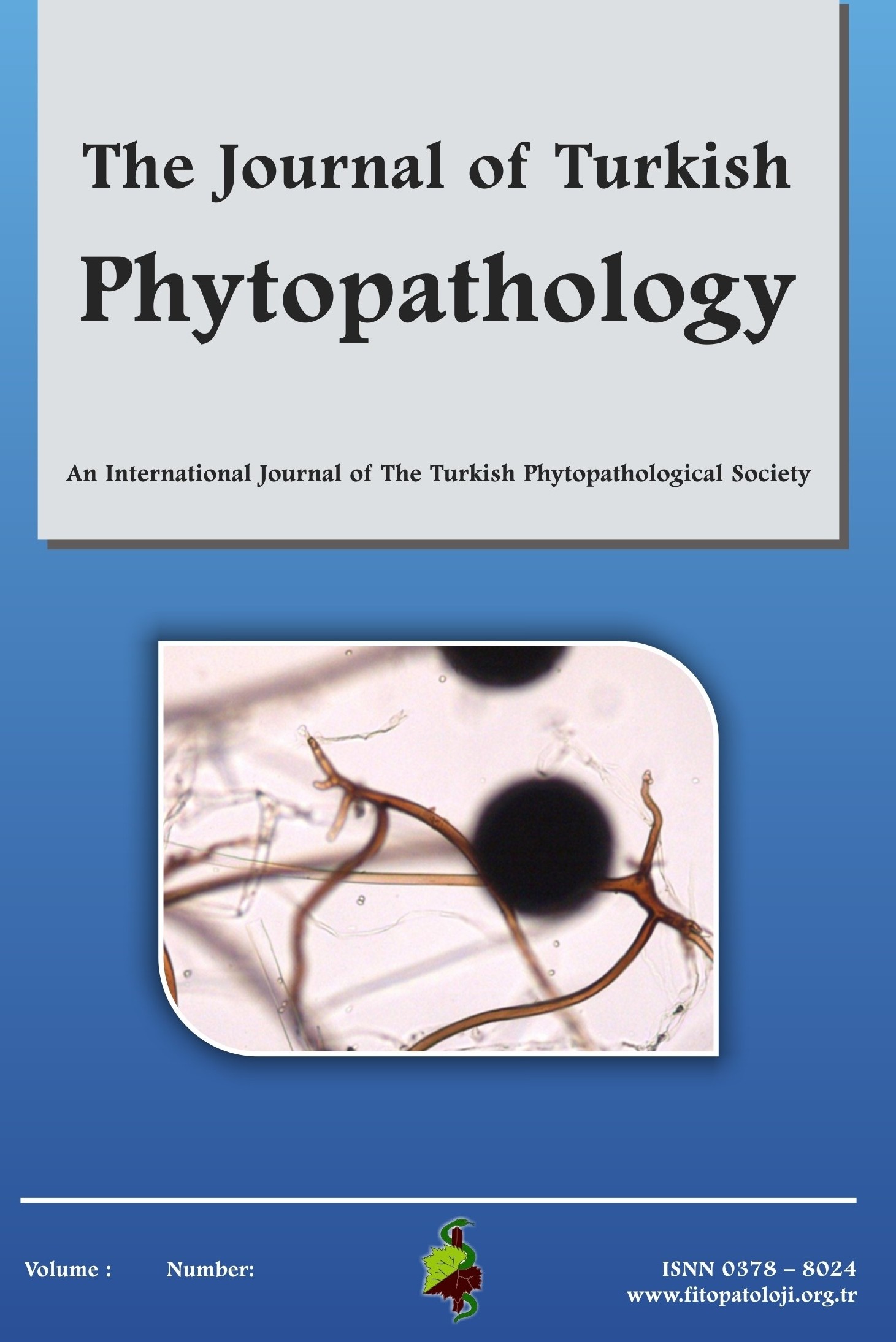 The Journal of Turkish Phytopathology kapağı