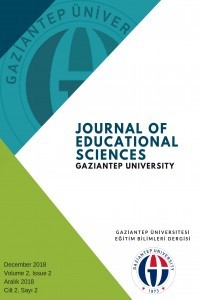 Gaziantep Üniversitesi Eğitim Bilimleri Dergisi kapağı