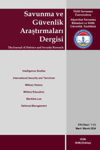 Savunma ve Güvenlik Araştırmaları Dergisi kapağı