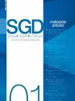 SGD-Sosyal Güvenlik Dergisi kapağı