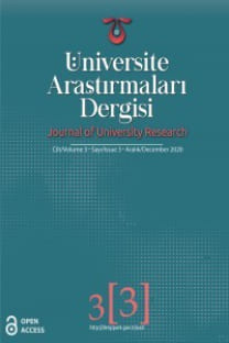 Üniversite Araştırmaları Dergisi kapağı