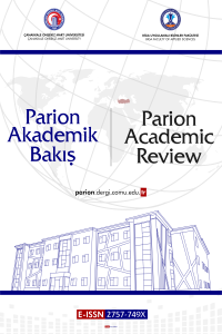 Parion Akademik Bakış Dergisi kapağı