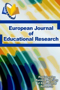 European Journal of Educational Research kapağı
