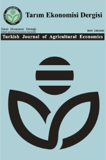 Tarım Ekonomisi Dergisi kapağı