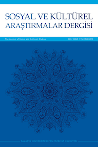 Sosyal ve Kültürel Araştırmalar Dergisi (SKAD) kapağı