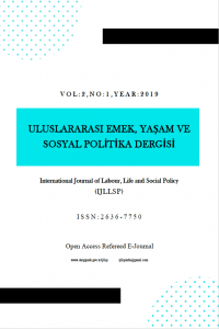 International Journal of Labour Life and Social Policy kapağı
