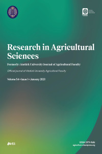 Research in Agricultural Sciences kapağı