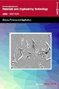 The International Journal of Materials and Engineering Technology kapağı