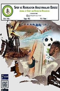 Spor ve Rekreasyon Araştırmaları Dergisi kapağı