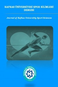 Kafkas Üniversitesi Spor Bilimleri Dergisi kapağı
