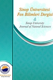 Sinop Üniversitesi Fen Bilimleri Dergisi kapağı