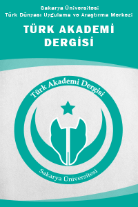 Sakarya Üniversitesi Türk Akademi Dergisi kapağı