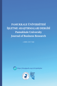Pamukkale Üniversitesi İşletme Araştırmaları Dergisi kapağı