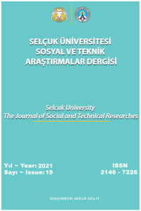 Selçuk Üniversitesi Sosyal ve Teknik Araştırmalar Dergisi kapağı