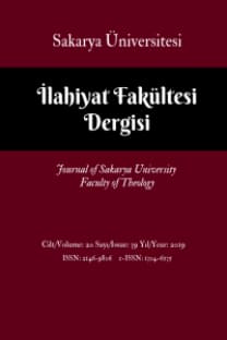 Sakarya Üniversitesi İlahiyat Fakültesi Dergisi kapağı