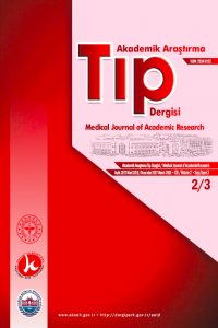 Akademik Araştırma Tıp Dergisi kapağı