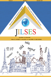 The Journal of International Lingual Social and Educational Sciences kapağı