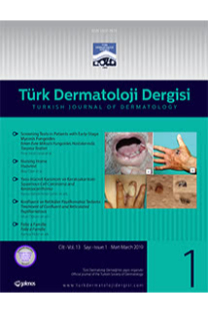 Türk Dermatoloji Dergisi kapağı