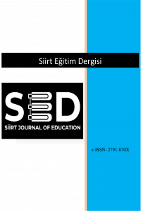 Siirt Eğitim Dergisi kapağı
