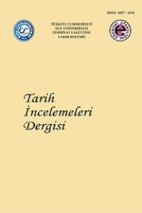 Tarih İncelemeleri Dergisi kapağı