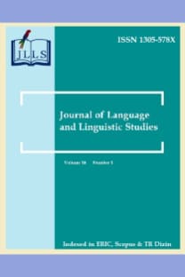 Journal of Language and Linguistic Studies kapağı
