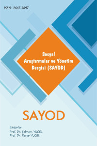 Sosyal Araştırmalar ve Yönetim Dergisi kapağı