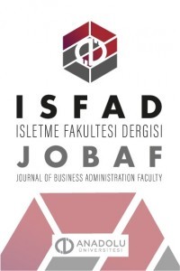 Anadolu Üniversitesi İşletme Fakültesi Dergisi kapağı