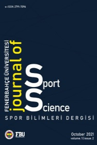 Fenerbahçe Üniversitesi Spor Bilimleri Dergisi kapağı