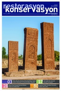 Restorasyon ve Konservasyon Çalışmaları Dergisi kapağı