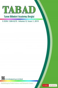 Tarım Bilimleri Araştırma Dergisi kapağı