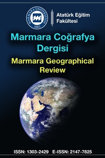 MARMARA COĞRAFYA DERGİSİ kapağı