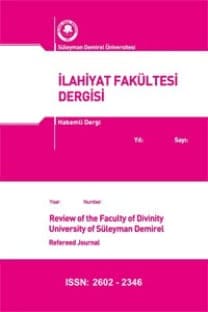 Süleyman Demirel Üniversitesi İlahiyat Fakültesi Dergisi kapağı