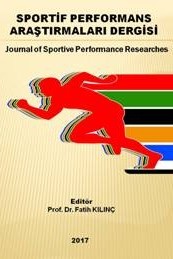 Sportif Performans Araştırmaları Dergisi kapağı