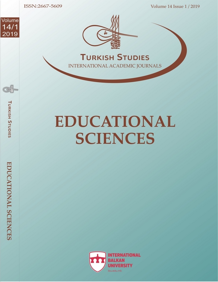 Turkish Studies - Educational Sciences kapağı