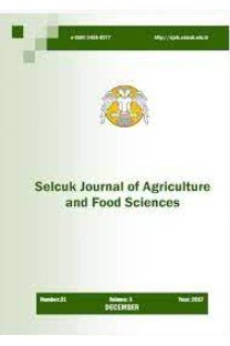 Selcuk Journal of Agriculture and Food Sciences kapağı