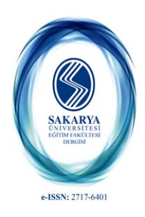 Sakarya Üniversitesi Eğitim Fakültesi Dergisi kapağı