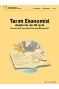 Tarım Ekonomisi Araştırmaları Dergisi kapağı