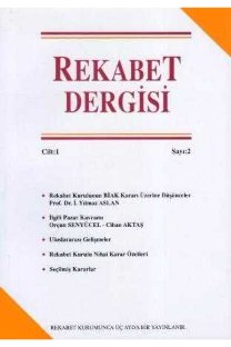 Rekabet Dergisi kapağı