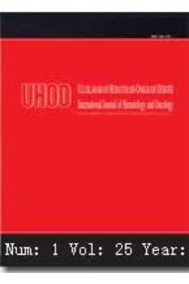 Uluslararası Hematoloji-Onkoloji Dergisi kapağı